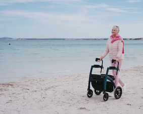 Staying safe on the beach with disability